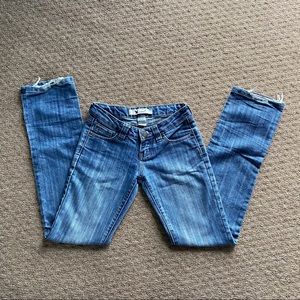 Wet Seal Low Rise Bootcut Jeans